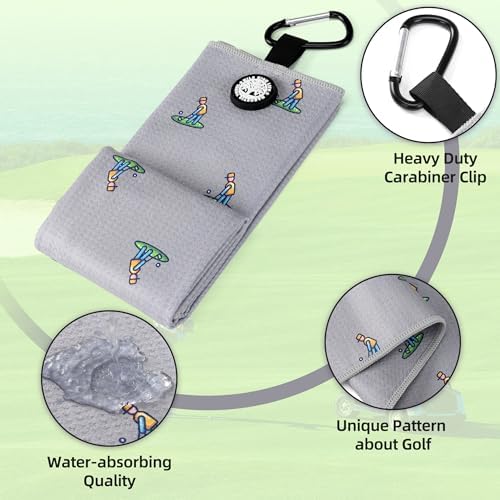 Mile High Life Golf Towel, Fun Prints Microfiber - Image 4