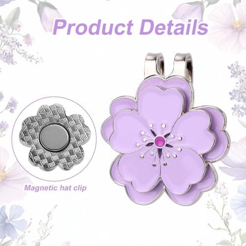 5pcs Magnetic Golf Ball Marker Hat Clip - Image 4