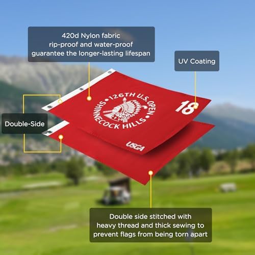 2026 U.S. Tour Embroidered Golf Flag, 14 x 20 in - Image 3
