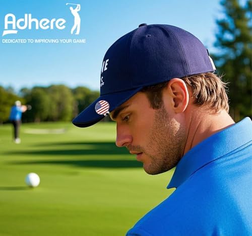 Adhere Golf Ball Markers with Strong Magnetic Hat Clip - Image 5