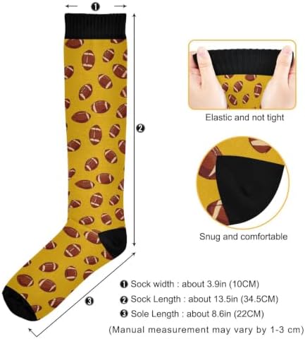 White Baseballs Stitching Compression Sock - Image 4
