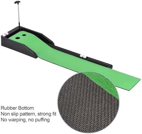 Club Putting Practice Set, Desktop Club Putter Trainer Automatic Return Tracks - Image 5
