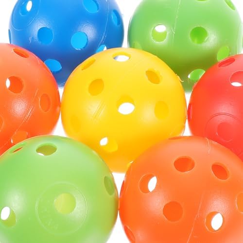 CALLARON 12 Piece Perforated Plastic Golf Practice Balls - Image 3