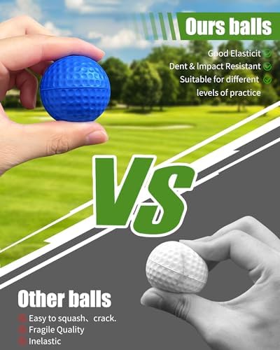 24 Pack Foam Golf Practice Balls, Practice Golf Balls - Image 3