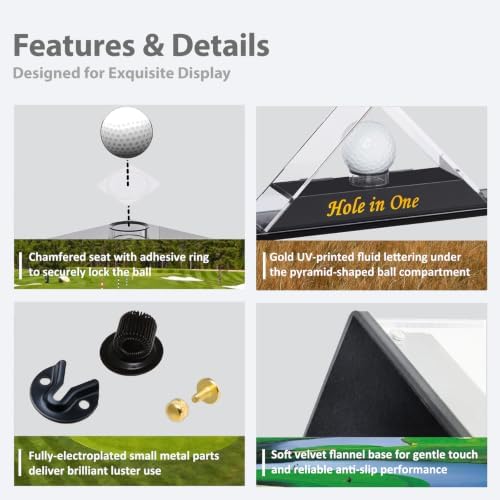 Hole in One Golf Ball Display Case - Image 2