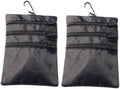 Golf valuables pouch, zipper golf ball bag by hapheal