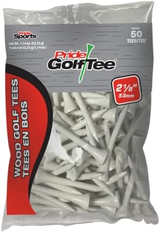Pride Golf Tee, 2-1/8 inch Deluxe Tee by PrideGolfTee