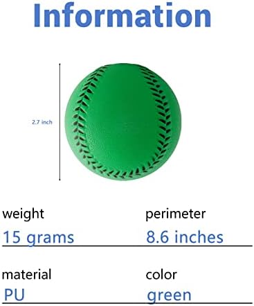 Soft Baseballs, Foam Training Baseball 12 Pack - Image 2