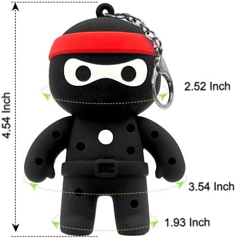 FAR&STRAIGHT Ninja Golf Tee Holder | Interchangeable Plugins | Funny & Unique - Image 5