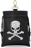 Skull Golf Valuables Pouch Bag by MEAHILESC