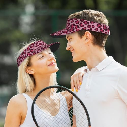 Sports Sun Visor Hats Adjustable Men Women Lightweight Packable Cooling Empty - Image 4