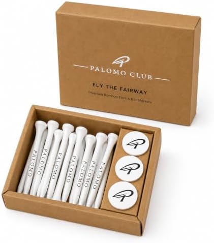 Premium Bamboo Golf Tees, 20 Pack by Unknown