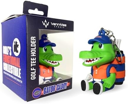 NCAA Mascot Golf Tee Holders, Includes 8 Golf Tees, Fun Golf Accessory - Image 5