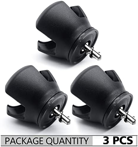 3-Prong Golf Ball Retriever Grabber Pick Up, Back Saver Claw Put On Putter Grip - Image 5