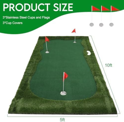 Golf Putting Green Training Mat - Image 2