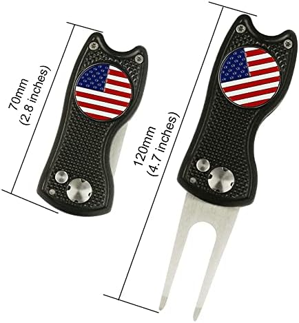 Foldable Golf Divot Repair Tool - Image 2