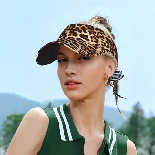 Sports Sun Visor Hats Adjustable Men Women Lightweight Packable Cooling Empty - Image 5