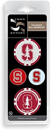 Collegiate Ball Marker Set by TeamEffort
