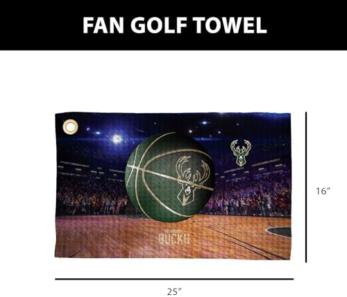 Northwest NBA Golf Towel – Official Licensed Microfiber Waffle Fabric, - Image 5