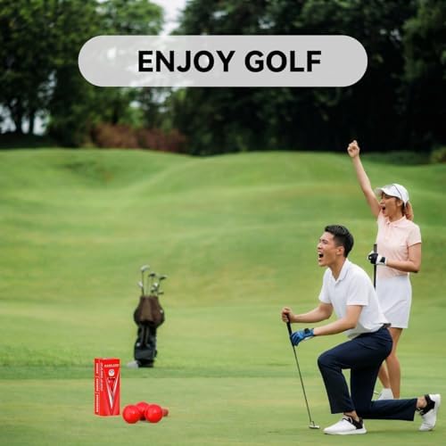 Colored Golf Balls, High Visibility Easy to Find, Blank No Logo - Image 7