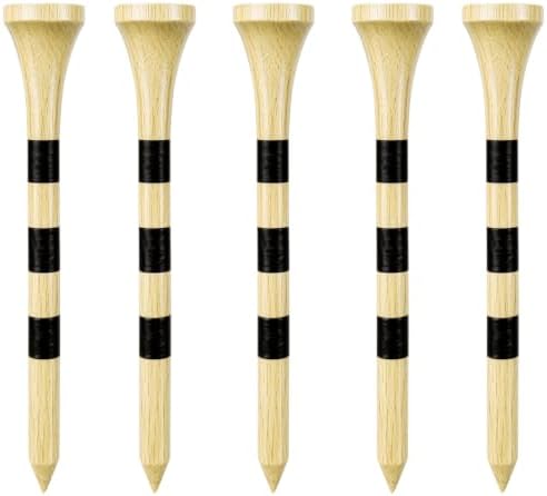 Wooden Golf Tees, 2-3/4" Long Tees Golf 100 Count by Zivisk