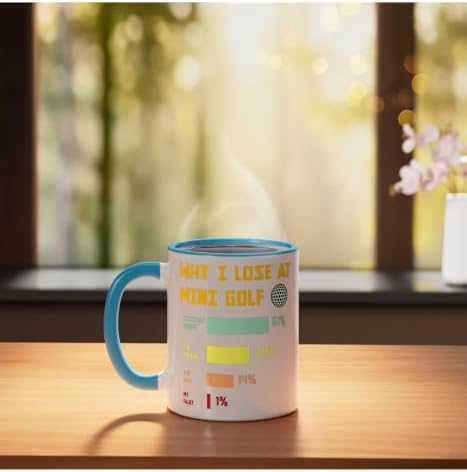 Mini Golf Champion Humor Family Golfers Ceramic Mug - Image 3