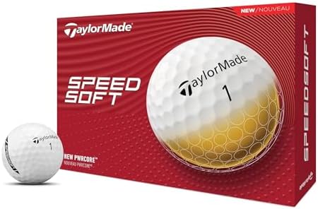 TaylorMade SpeedSoft Golf Balls, Maximum Distance by Unknown