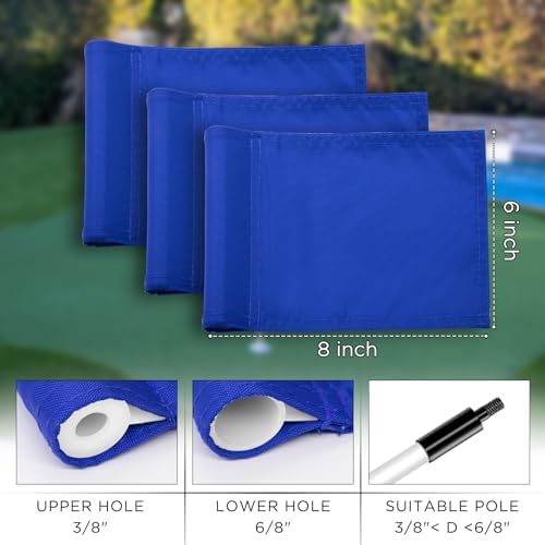 KINGTOP Solid Mini Golf Flags - Image 3