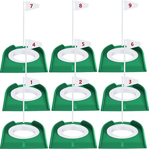 Sotiff 9 Pack Golf Putting Cup by Sotiff