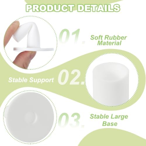 PATIKIL Rubber Golf Tee, Golf Practice Tees Training Driving Range Tee Stable - Image 3