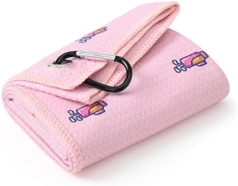 Mile High Life Fun Print Golf Towel 16x24in, Microfiber Waffle by MileHighLife