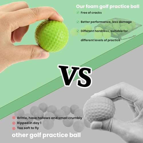 40 Pack Foam Golf Practice Balls - Image 5