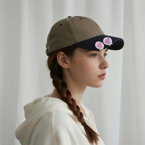 lasuroa 2pcs Magnetic Golf Ball Marker Hat Clip - Image 6