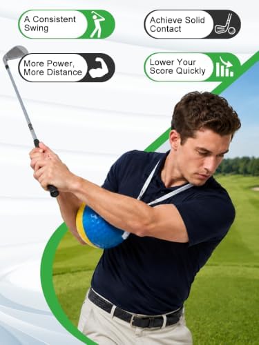2-in-1 Golf Training Aid Ball, Forearm Link & Impact, Fix Slicing, Scooping & - Image 5