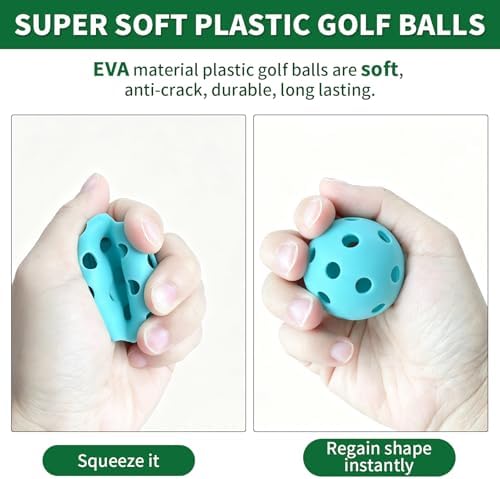 KOFULL Practice Golf Balls, Soft Plastic Golf Balls - Image 2