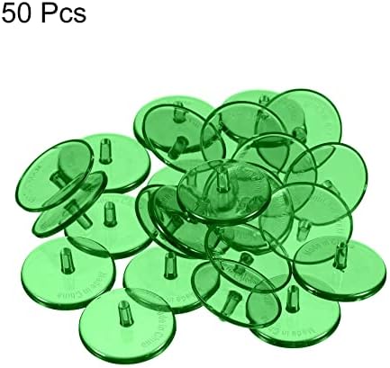 PATIKIL Golf Ball Marker, Pack Round Transparent Flat Position Mark Places - Image 3