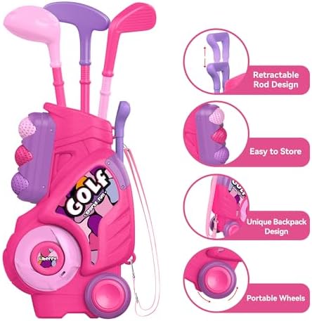 Liberry Toddler Golf Clubs Set Toy - Image 3
