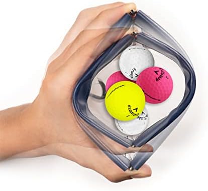 Golf Tees Pouch Bag with Hanger, Store Golf Essentials and Valuables - Image 5
