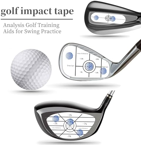 Lihengkong Golf Impact Tape Labels 180 PCS Golf Impact Stickers - Image 4