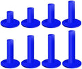 8 Pcs Rubber Golf Tees for Mats, Driving Range & Simulator Use by Solvora