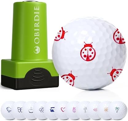 Golf Ball Marker Stamp | Golf Accessories by Obirdie