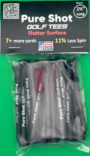7 More Yards! Pure Shot Golf Tees 2-3/4" Long - Image 2