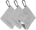 3Pcs Golf Ball Towel 5.5"x5.5" by YELARXI