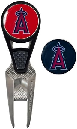 MLB CVX Ball Mark Repair Tool & 2 Ball Markers by TeamEffort