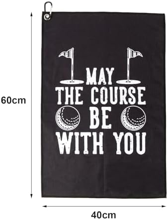 TUYUU Funny Printed Golf Towels Microfiber Gifts - Image 3