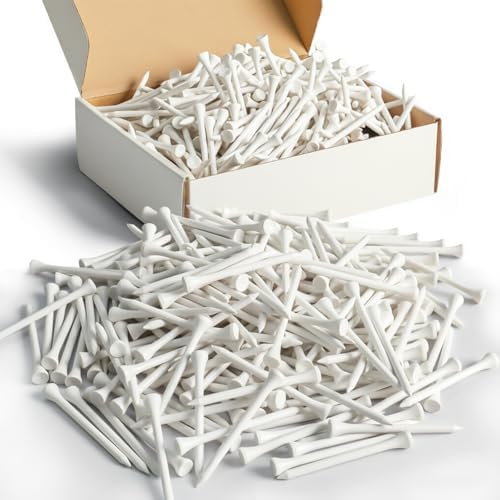 FINGER TEN Golf Tees Wood Bulk by FINGERTENSport
