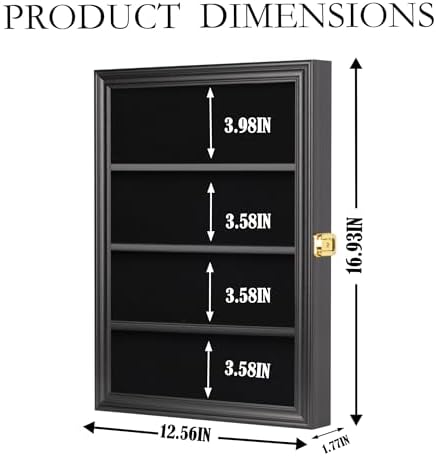 Golf Ball Divot Tool Display Case Wall Cabinet 16.9 X 12.5 Frame - Image 2