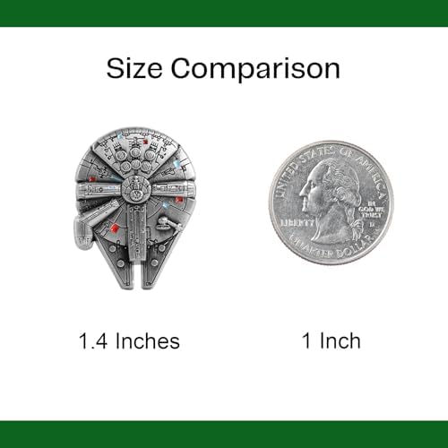 ZEETY Spaceship Golf Ball Marker, Funny Golf Accessories, Golf Gifts - Image 4