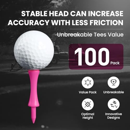 Amy Sport Castle Golf Tees Plastic 2 1/4 Inch - Image 4