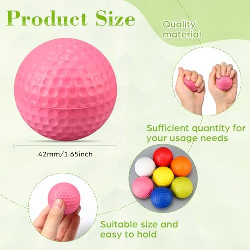 30 Pcs Foam Golf Practice Balls Soft Foam Balls - Image 2